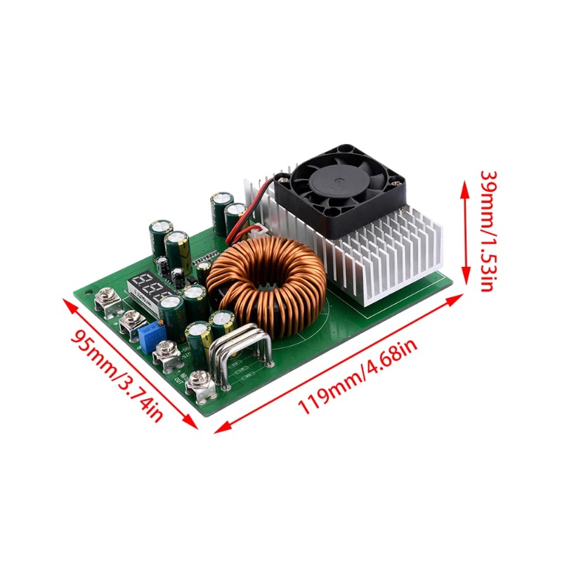 Konwerter DC-DC Buck 1000W 50A – Step Down Dc Power Supply Module 1000W recenzja i cena